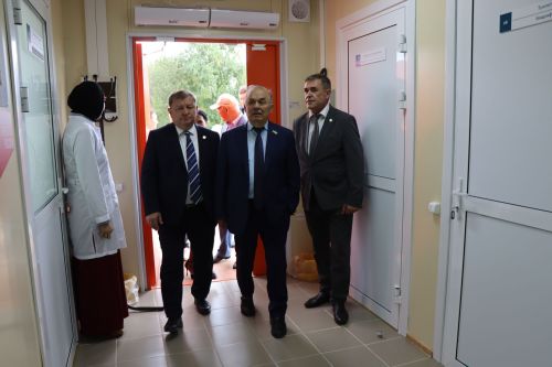 Экзам Губайдуллин посетил Нурлат с рабочим визитом
