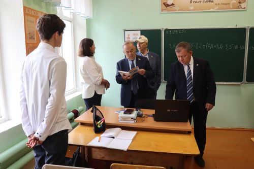 Экзам Губайдуллин посетил Нурлат с рабочим визитом