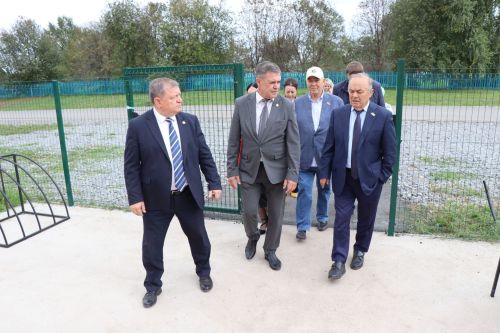 Экзам Губайдуллин посетил Нурлат с рабочим визитом