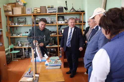 Экзам Губайдуллин посетил Нурлат с рабочим визитом