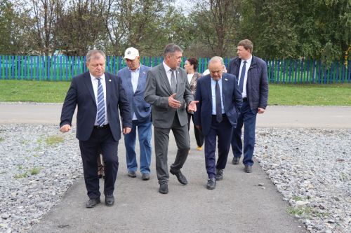 Экзам Губайдуллин посетил Нурлат с рабочим визитом