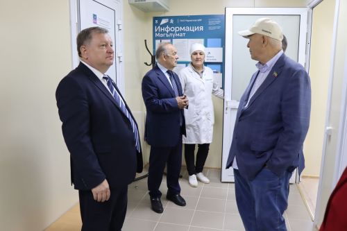 Экзам Губайдуллин посетил Нурлат с рабочим визитом