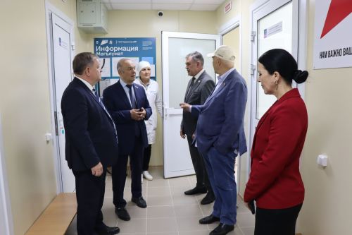 Экзам Губайдуллин посетил Нурлат с рабочим визитом