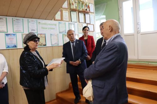 Экзам Губайдуллин посетил Нурлат с рабочим визитом
