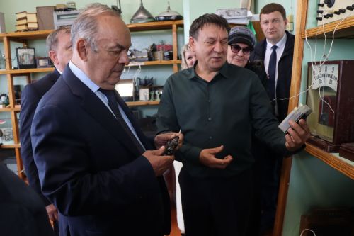 Экзам Губайдуллин посетил Нурлат с рабочим визитом