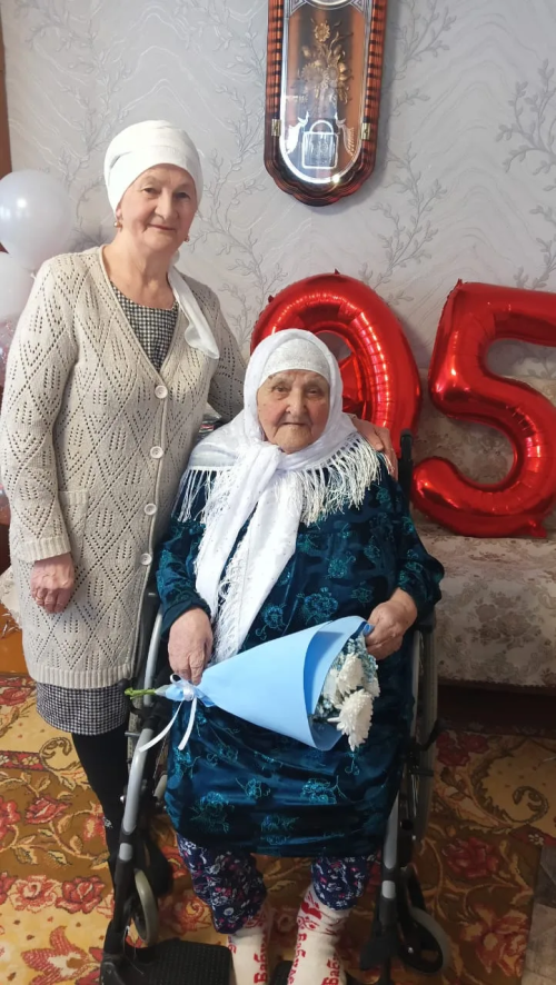 Жизнь как подвиг: 95-летняя жительница Нурлатского района отметила юбилей