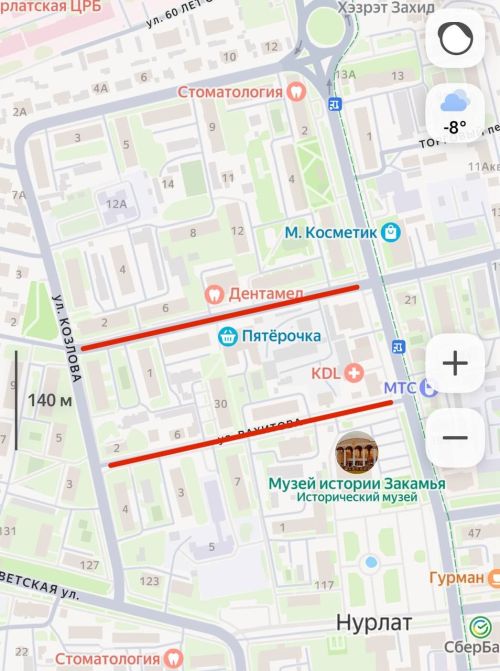 Ночная уборка снега в Нурлате: движение перекроют на двух улицах