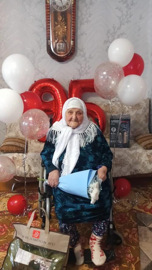 Жизнь как подвиг: 95-летняя жительница Нурлатского района отметила юбилей