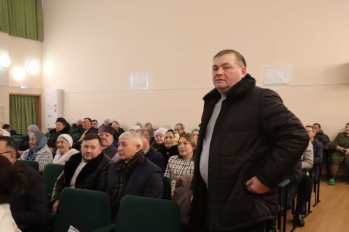 В Бикуловском сельском поселении состоялся сход граждан с участием главы Нурлатского района