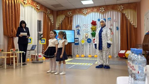 Зимняя дорога не страшна: в нурлатском детском саду «Солнышко» родители и дети учили ПДД вместе