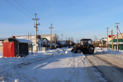 Работники управляющей компании «ЖКХ» с начала снежного сезона с улиц Нурлата вывезли 4 тыс. тонн снега
