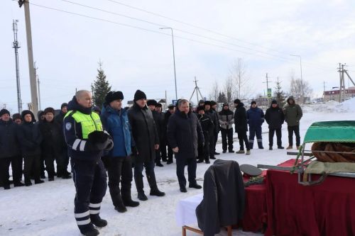 В Нурлате простились с ветераном МВД Минханифом Аюповым