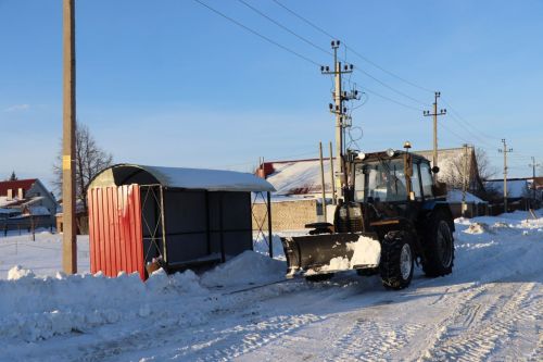 Работники управляющей компании «ЖКХ» с начала снежного сезона с улиц Нурлата вывезли 4 тыс. тонн снега