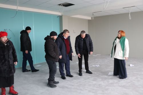 Дамир Ишкинеев на объекте капремонта провел рабочее совещание