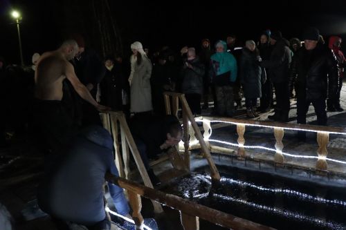 В Нурлатском районе прошли традиционные крещенские купания
