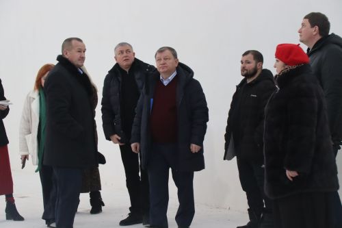 Дамир Ишкинеев на объекте капремонта провел рабочее совещание