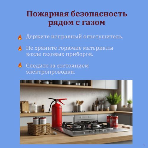 Безопасность газа: ваша жизнь — в ваших руках!