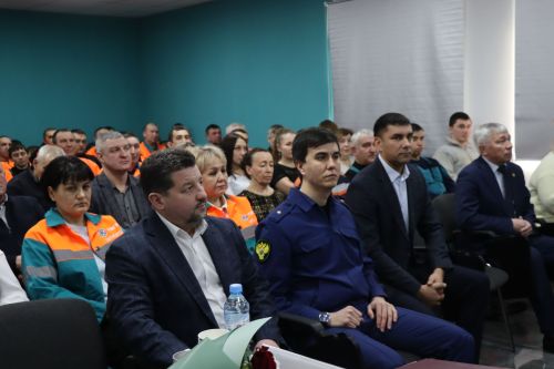 Главный эколог Татарстана принял участие в собрании трудового коллектива Нурлатского УАД