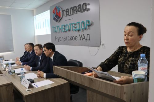Главный эколог Татарстана принял участие в собрании трудового коллектива Нурлатского УАД