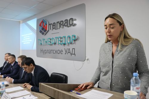 Главный эколог Татарстана принял участие в собрании трудового коллектива Нурлатского УАД