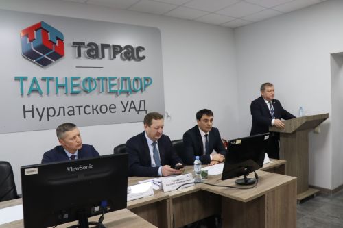 Главный эколог Татарстана принял участие в собрании трудового коллектива Нурлатского УАД