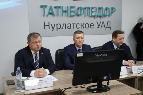 Главный эколог Татарстана принял участие в собрании трудового коллектива Нурлатского УАД