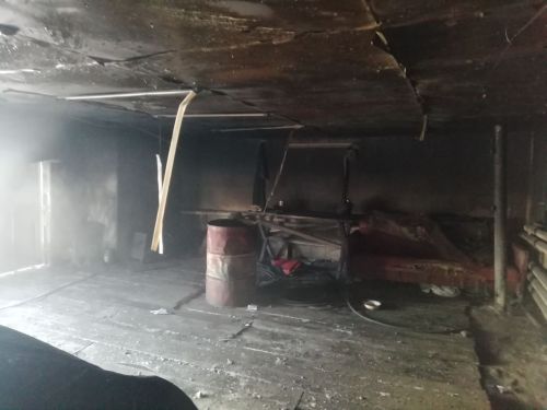 В Нурлатском районе ликвидирован пожар в частном гараже
