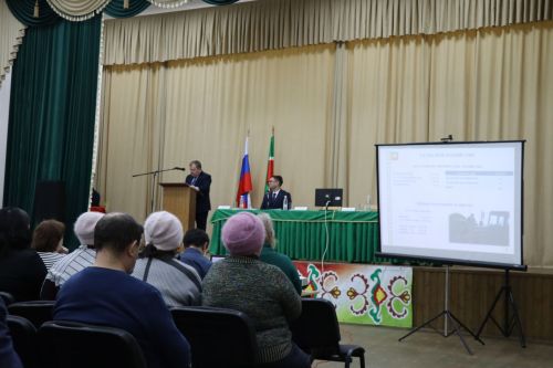 В Нижнем Нурлате прошел сход граждан