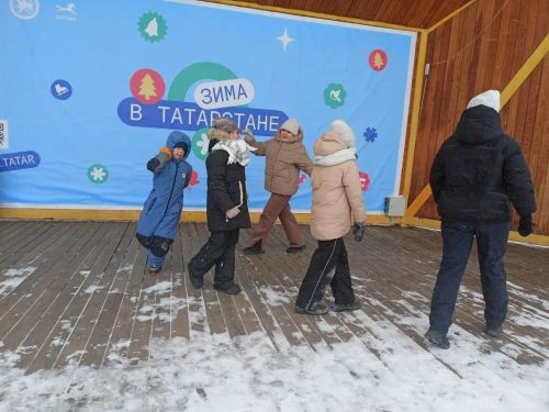 Зима в Нурлате: веселье, спорт и праздник в городских общественных пространствах