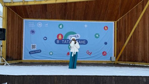 «Рождественские узоры» украсили Центральную площадь Нурлата