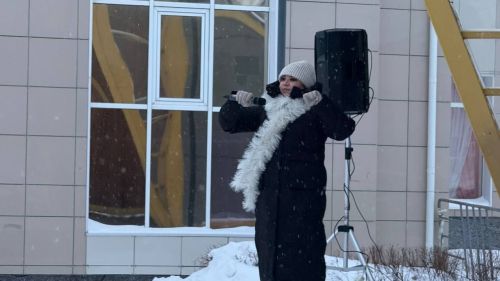 «Рождественские узоры» украсили Центральную площадь Нурлата