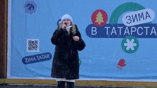 «Рождественские узоры» украсили Центральную площадь Нурлата