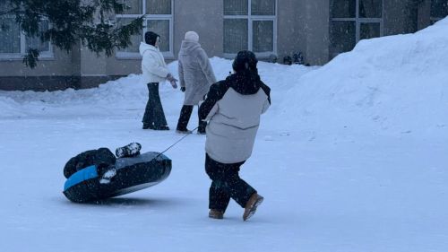 «Рождественские узоры» украсили Центральную площадь Нурлата