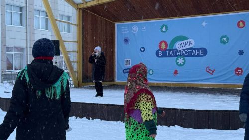 «Рождественские узоры» украсили Центральную площадь Нурлата
