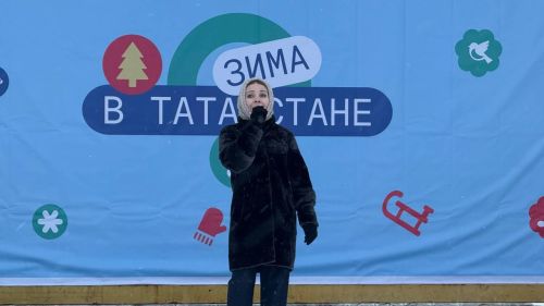 «Рождественские узоры» украсили Центральную площадь Нурлата