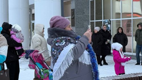 «Рождественские узоры» украсили Центральную площадь Нурлата