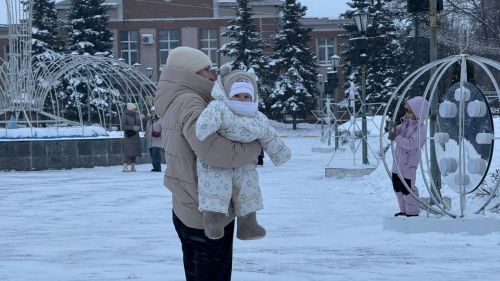 «Рождественские узоры» украсили Центральную площадь Нурлата