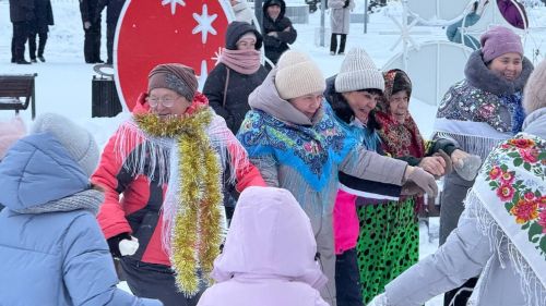«Рождественские узоры» украсили Центральную площадь Нурлата