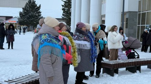 «Рождественские узоры» украсили Центральную площадь Нурлата