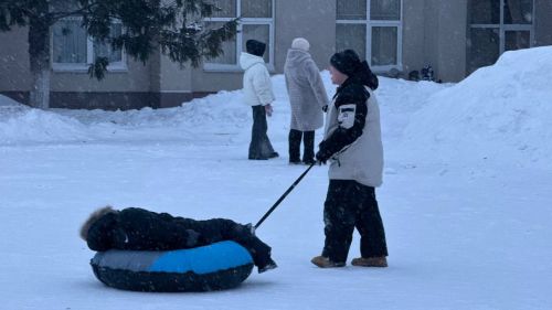 «Рождественские узоры» украсили Центральную площадь Нурлата