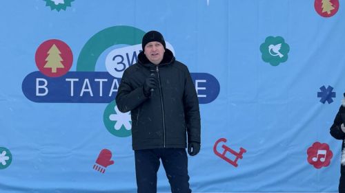 «Рождественские узоры» украсили Центральную площадь Нурлата