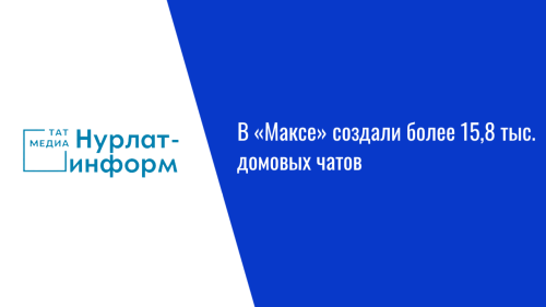 В «Максе» создали более 15,8 тыс. домовых чатов