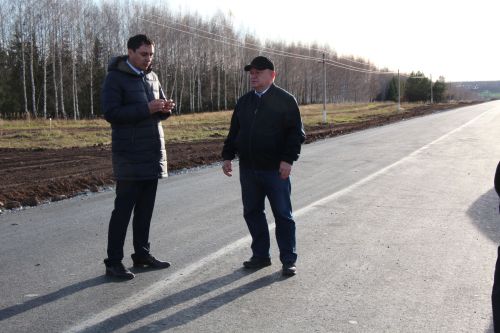 Жители отдаленных поселков дождались новой дороги
