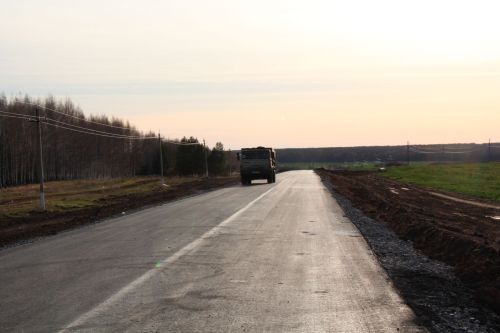Жители отдаленных поселков дождались новой дороги