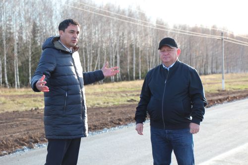 Жители отдаленных поселков дождались новой дороги