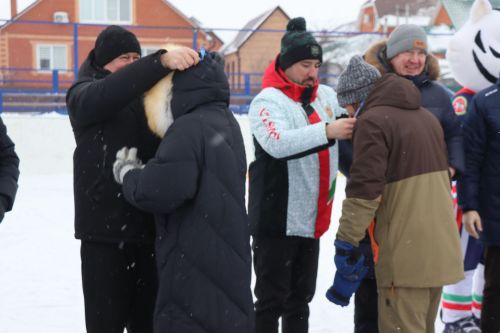 В Нурлате завершился фестиваль «Папа, мама, я – хоккейная семья»