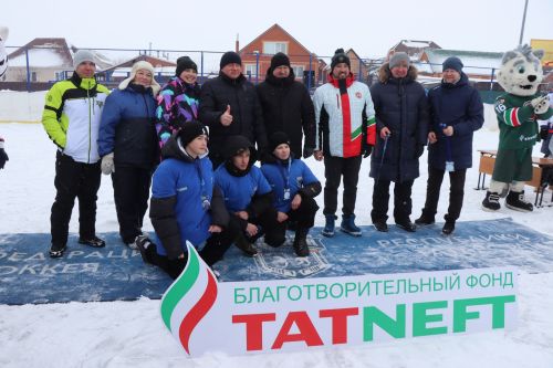 В Нурлате завершился фестиваль «Папа, мама, я – хоккейная семья»