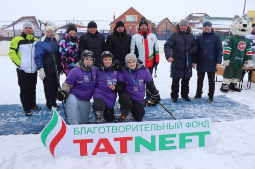 В Нурлате завершился фестиваль «Папа, мама, я – хоккейная семья»
