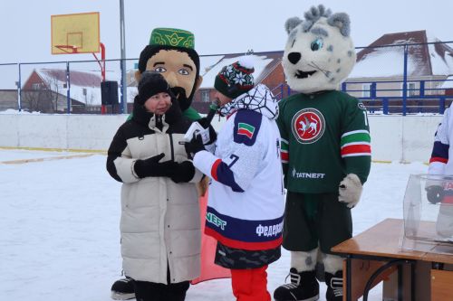 В Нурлате завершился фестиваль «Папа, мама, я – хоккейная семья»
