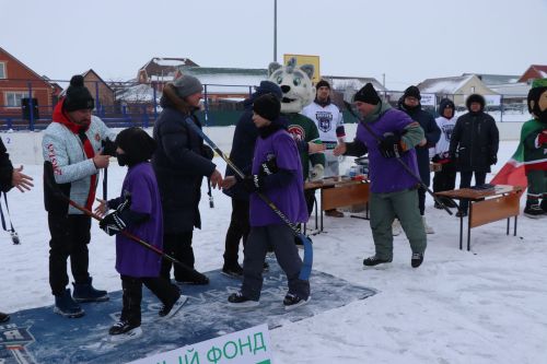 В Нурлате завершился фестиваль «Папа, мама, я – хоккейная семья»